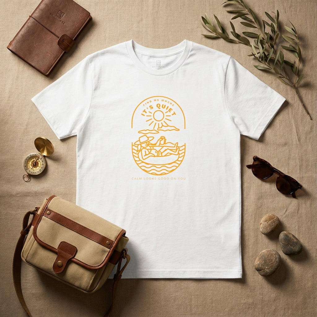 Find Me Where It’s Quiet - Yellow Tee