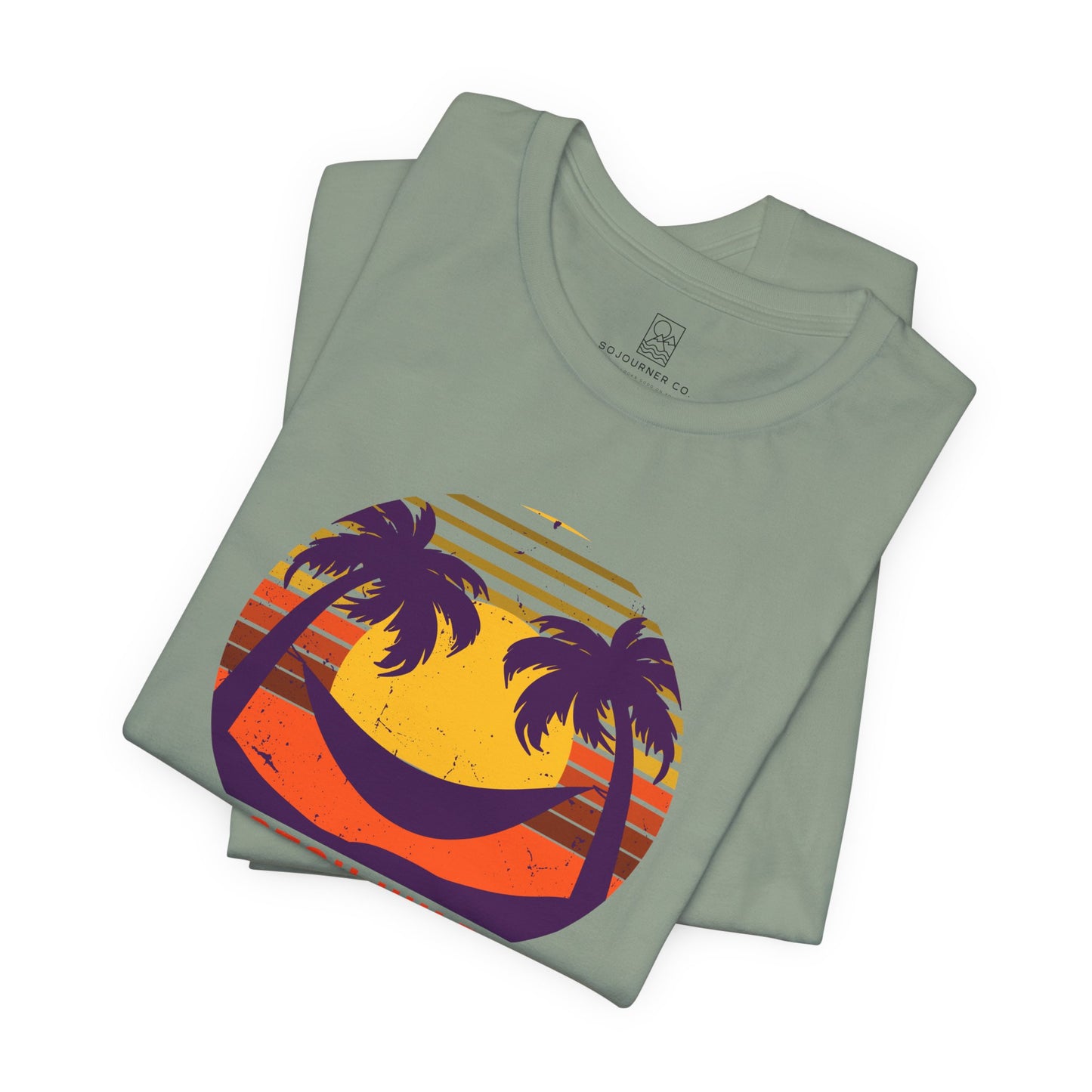 Stay Wild – Retro Sunset Hammock Tee