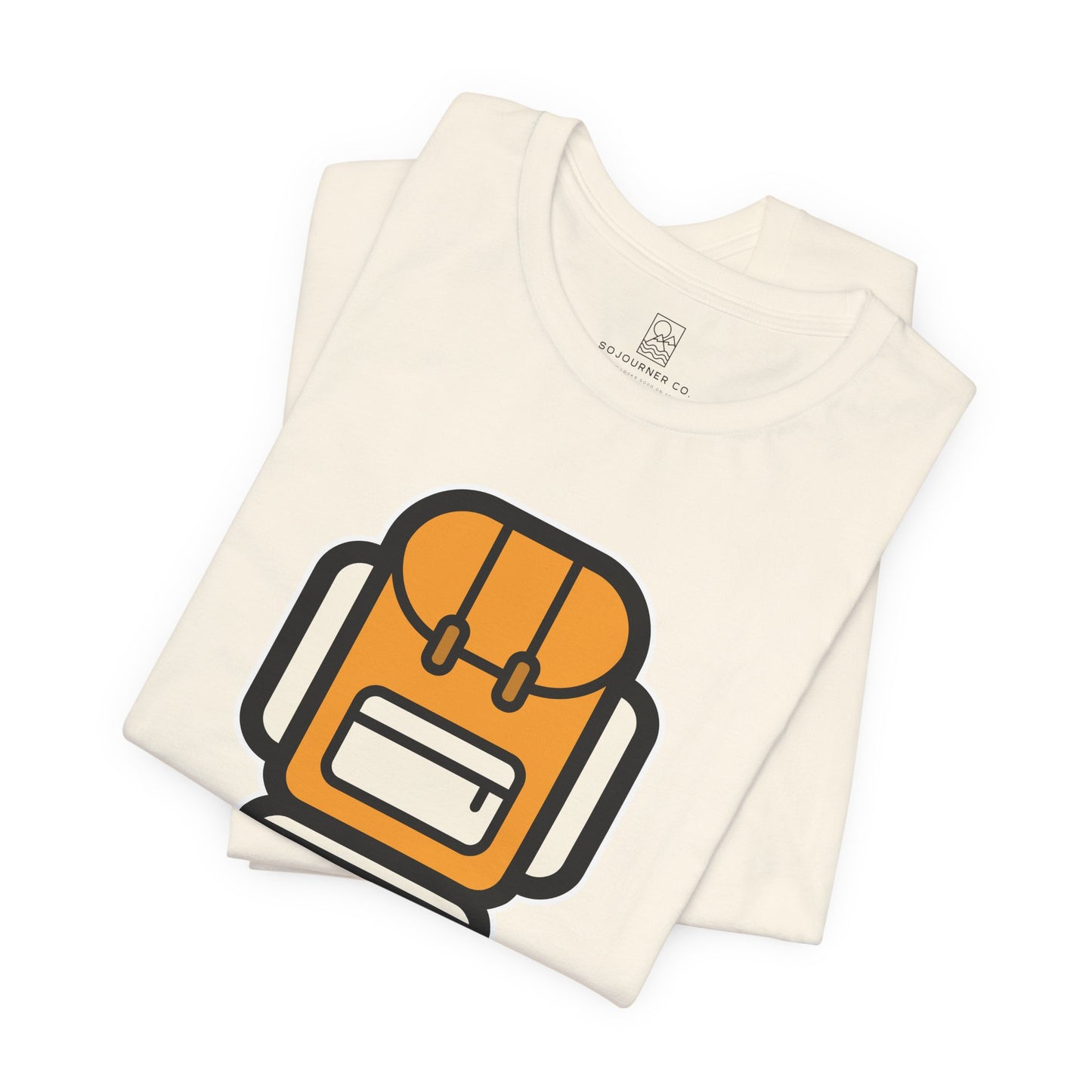 Take Less, Feel More – Backpack Adventure Tee