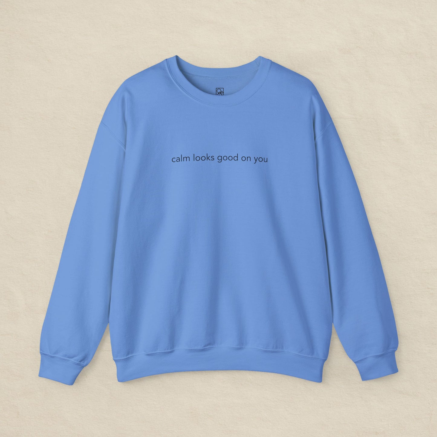Calm Looks Good on You – Unisex Fleece Sweatshirt
