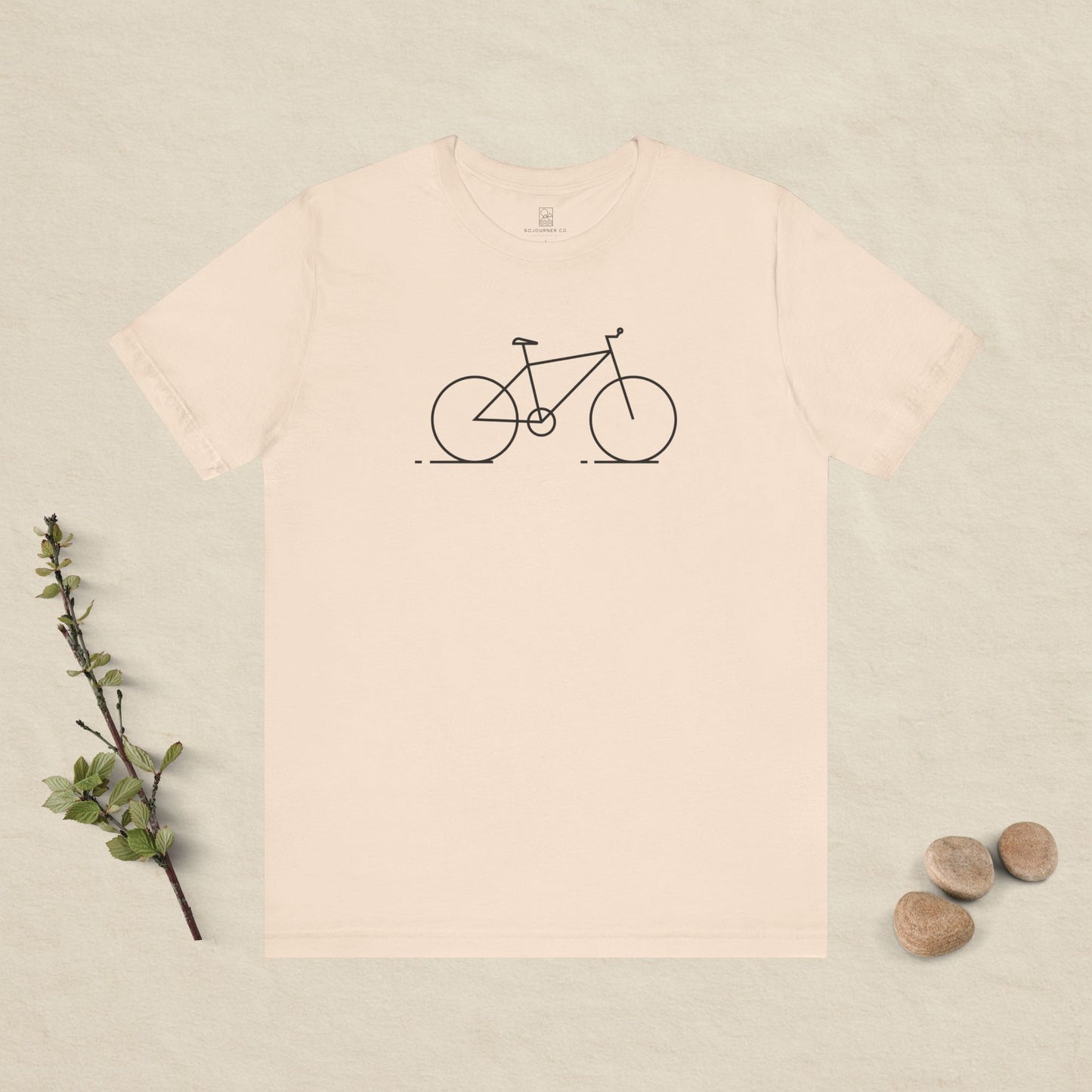 The Bike Tee – Minimalist Line Art Bicycle