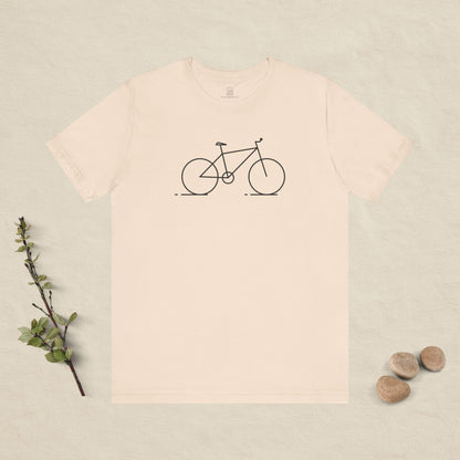 The Bike Tee – Minimalist Line Art Bicycle