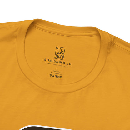 Take Less, Feel More – Backpack Adventure Tee