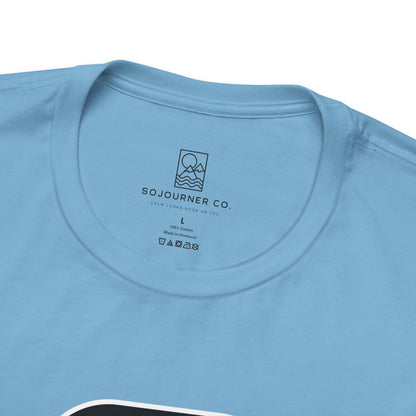 Take Less, Feel More – Backpack Adventure Tee