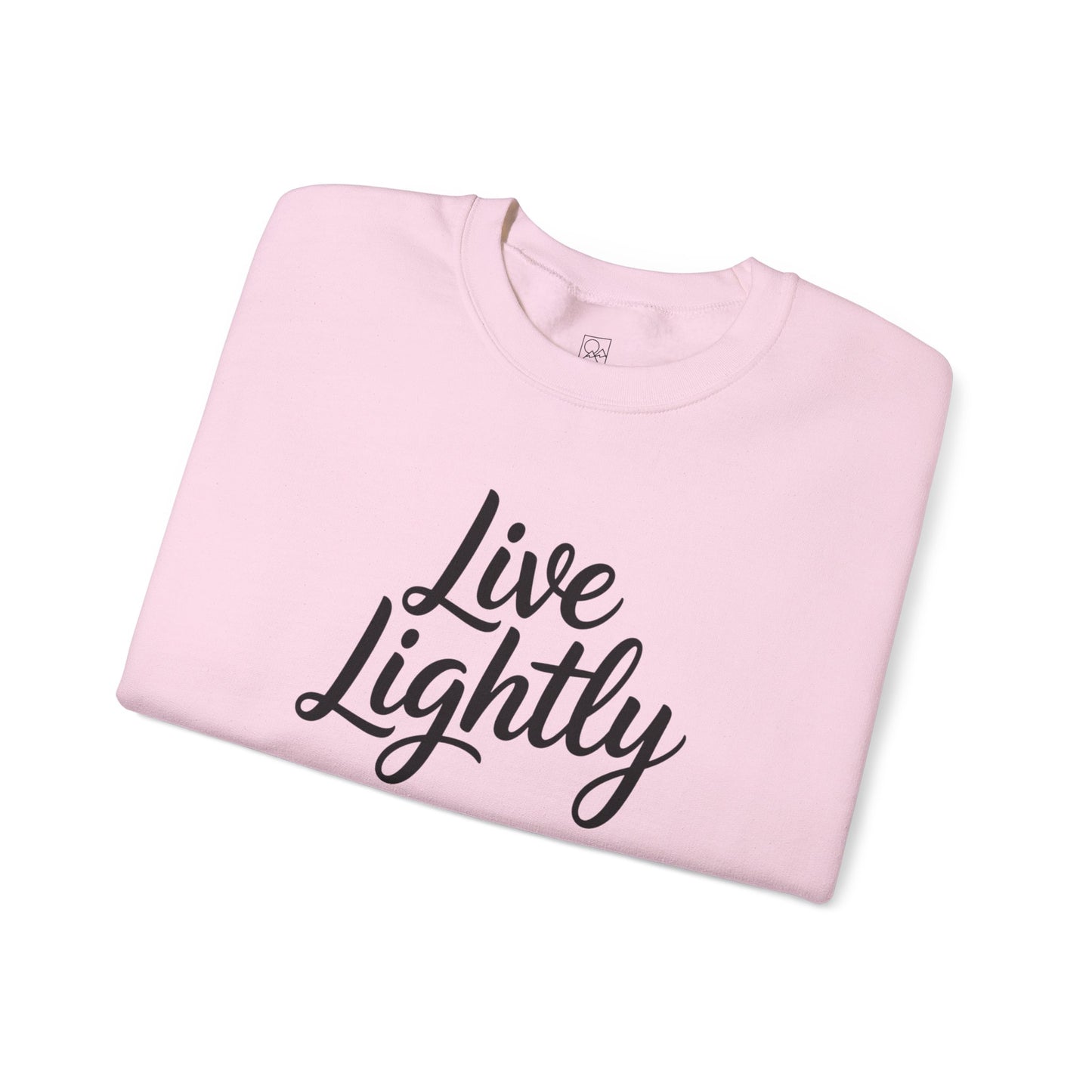 Live Lightly – Minimalist Comfort Sweatshirt