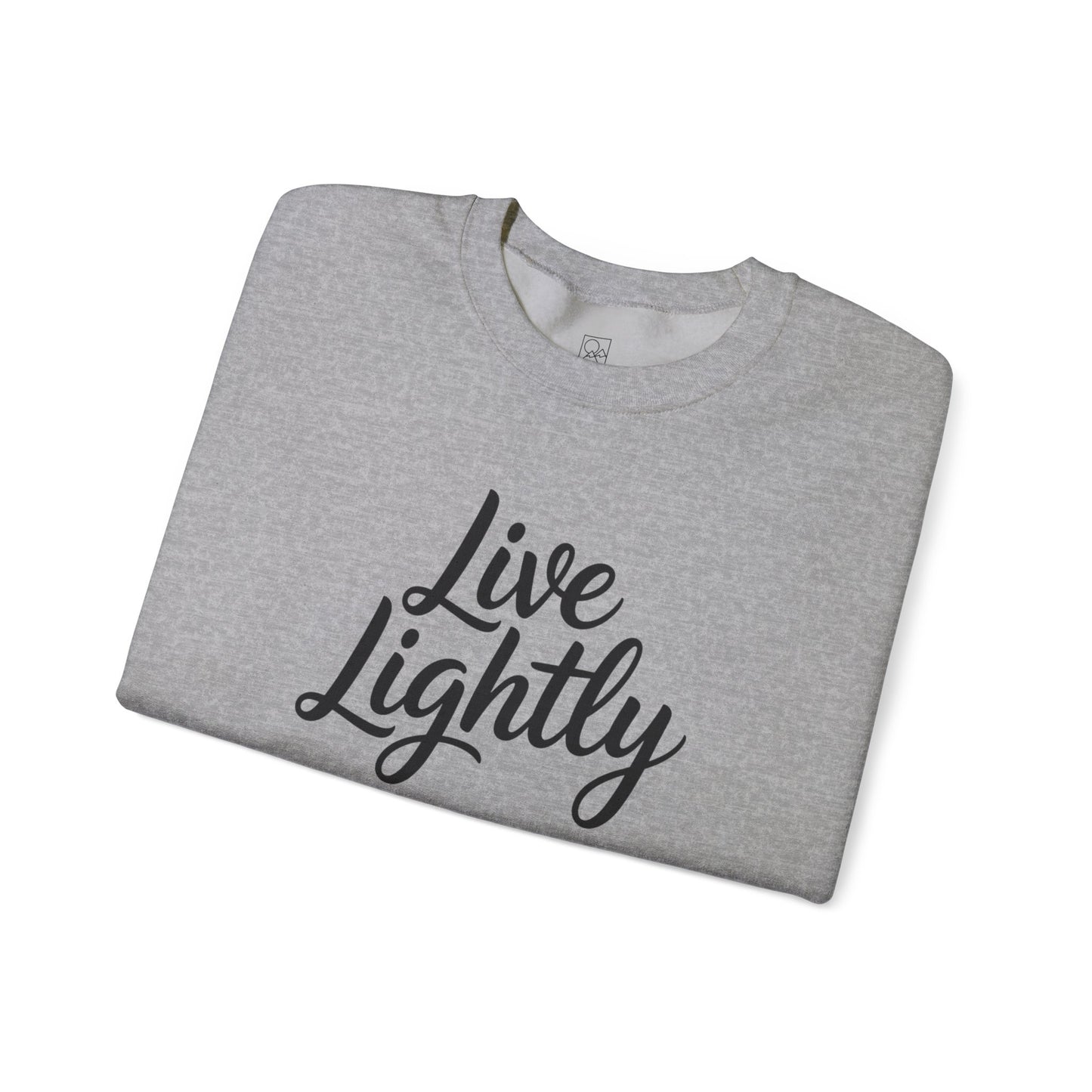 Live Lightly – Minimalist Comfort Sweatshirt