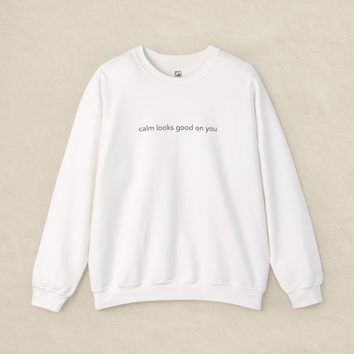 Calm Looks Good on You – Unisex Fleece Sweatshirt