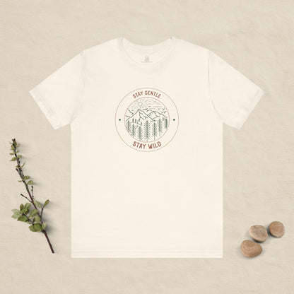 Stay Gentle, Stay Wild – Nature Circle Tee