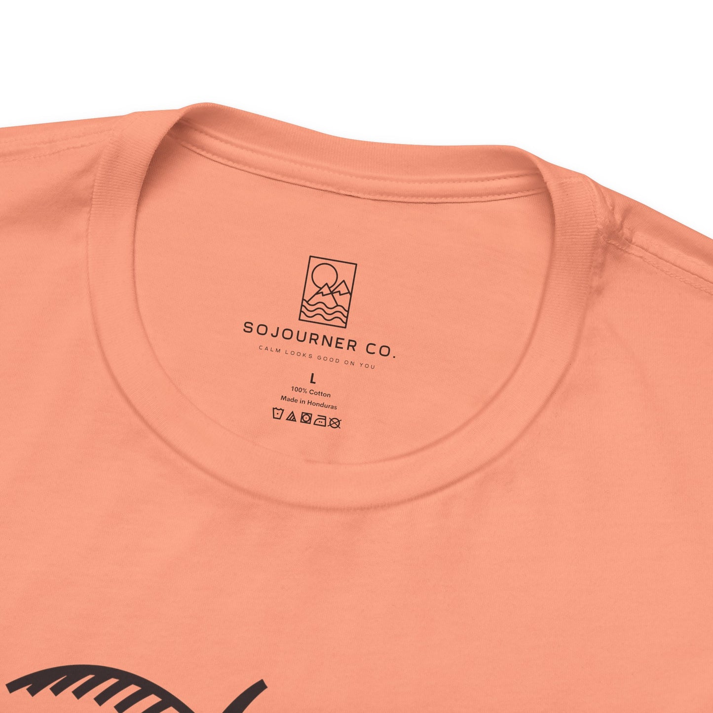 Palm & Hut Line Art T-Shirt