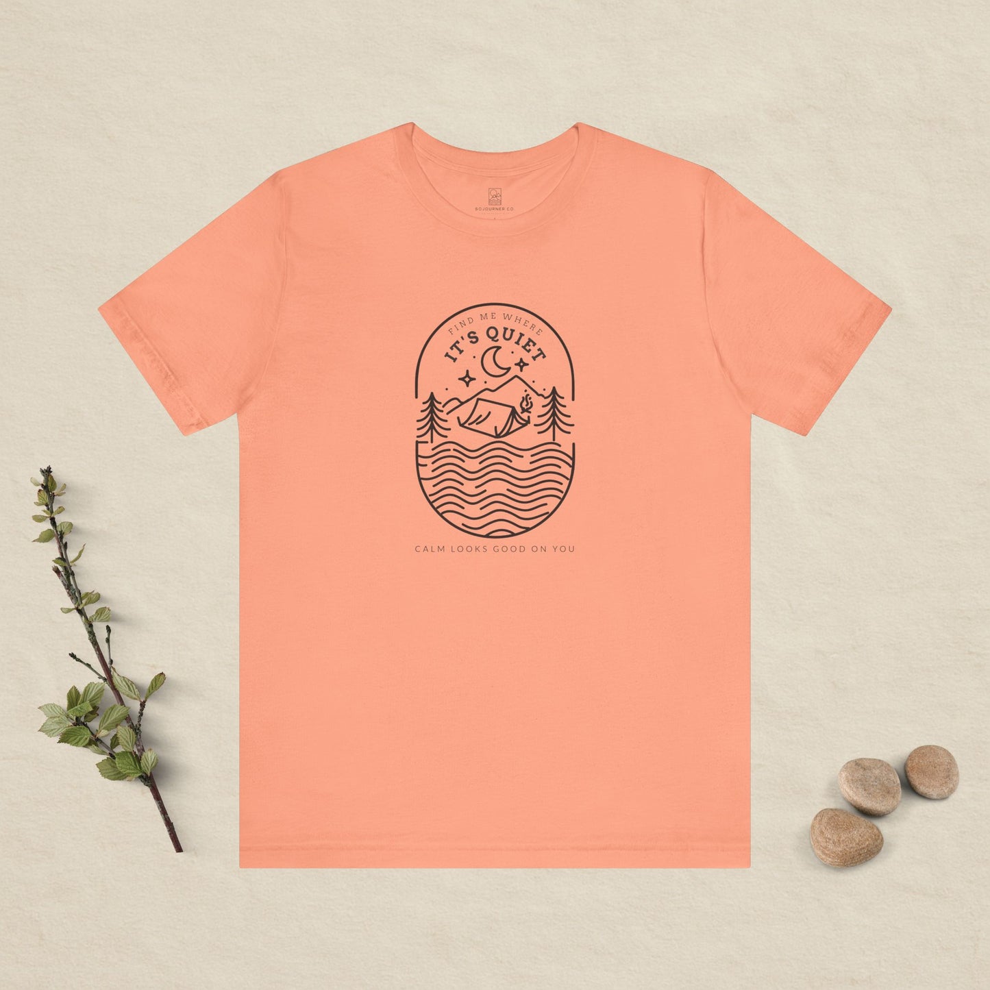 Find Me Where It’s Quiet Outline T-Shirt
