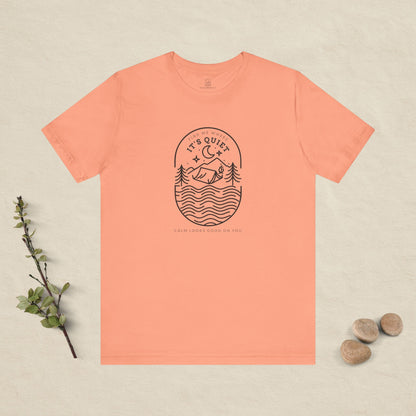 Find Me Where It’s Quiet Outline T-Shirt
