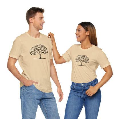 Tree of Calm Tee – Minimalist Nature Design
