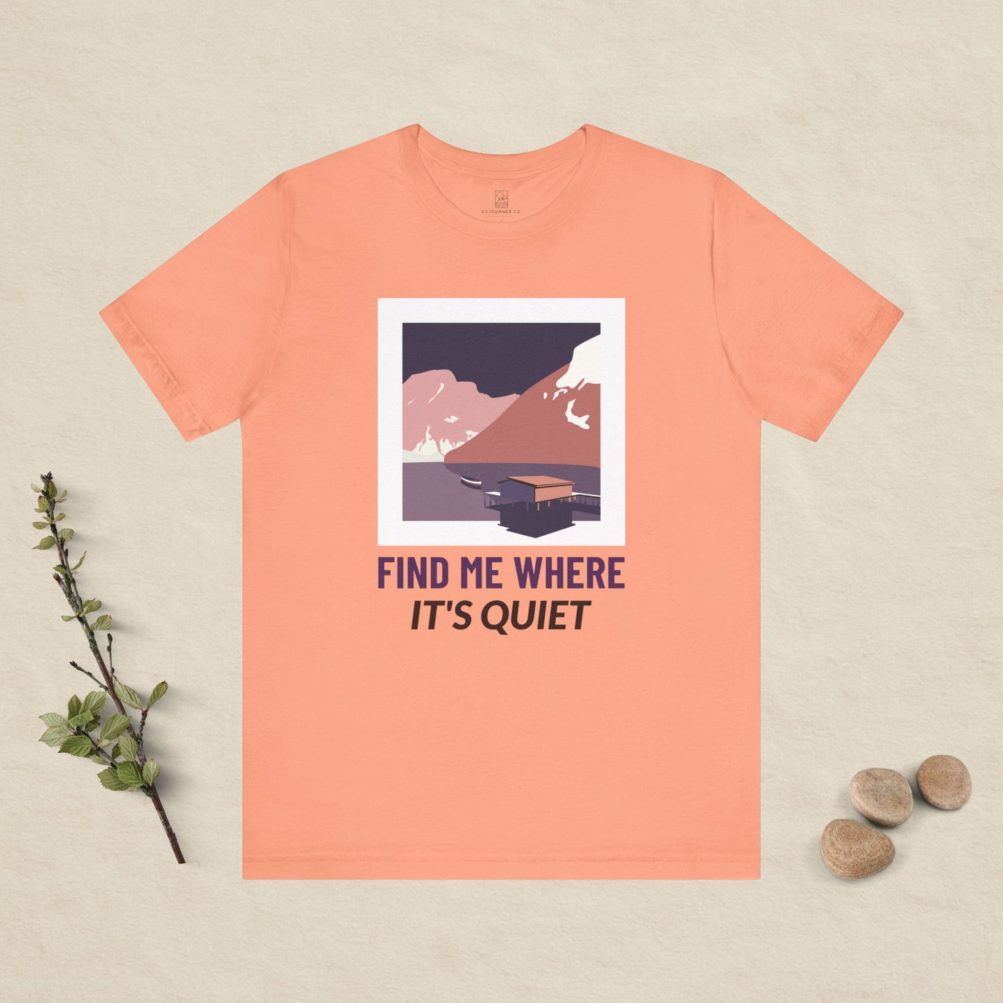 Find Me Where It's Quiet - Colour Collection T-Shirt