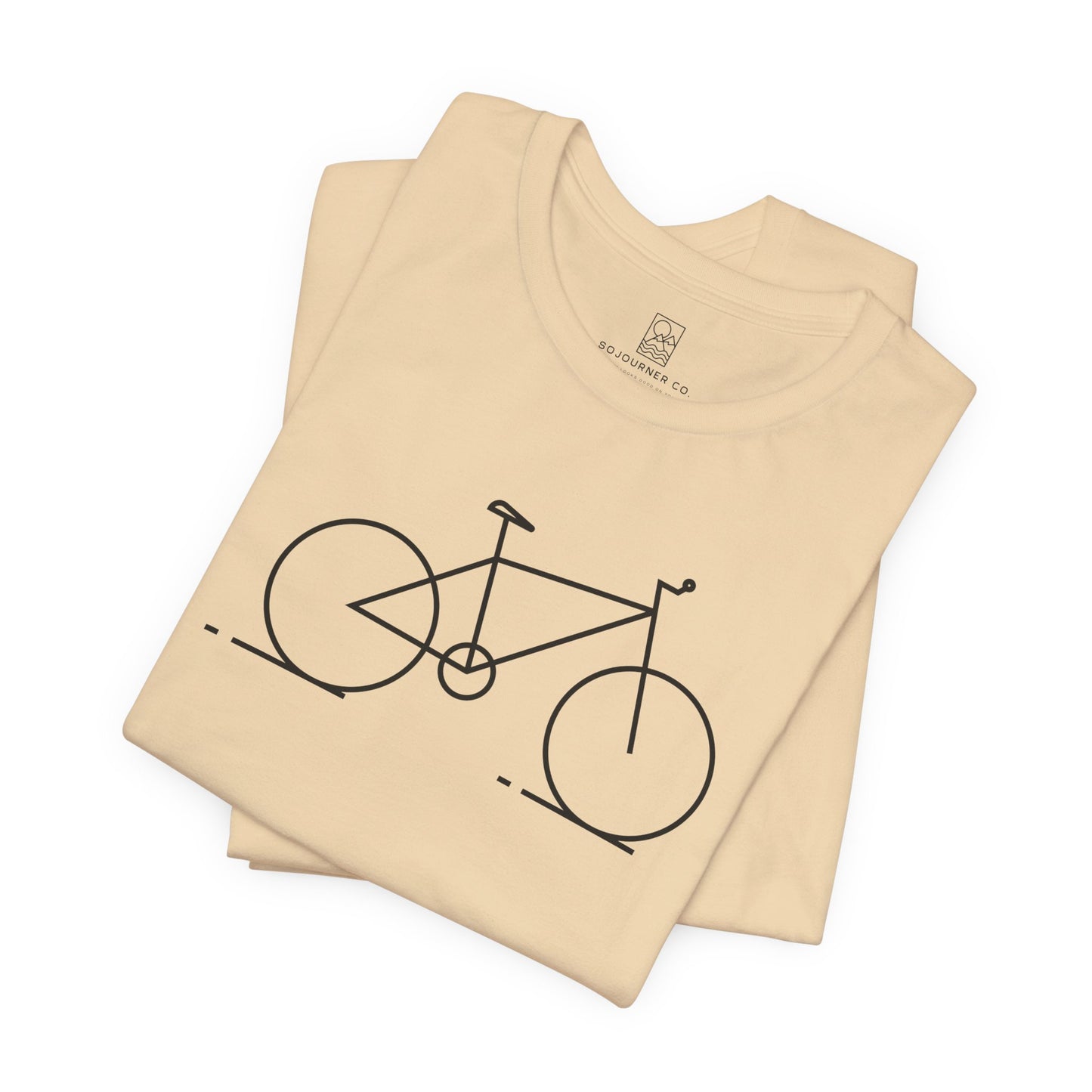 The Bike Tee – Minimalist Line Art Bicycle