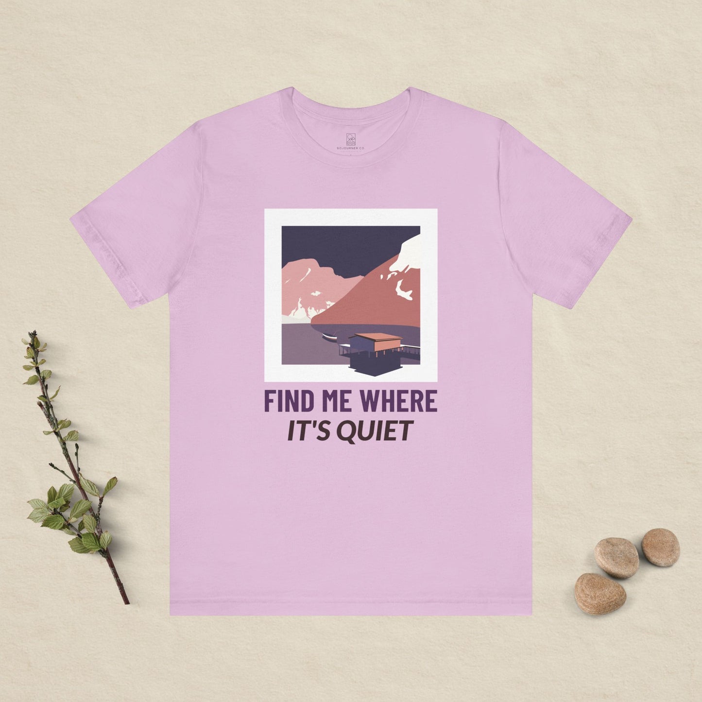 Find Me Where It's Quiet - Colour Collection T-Shirt