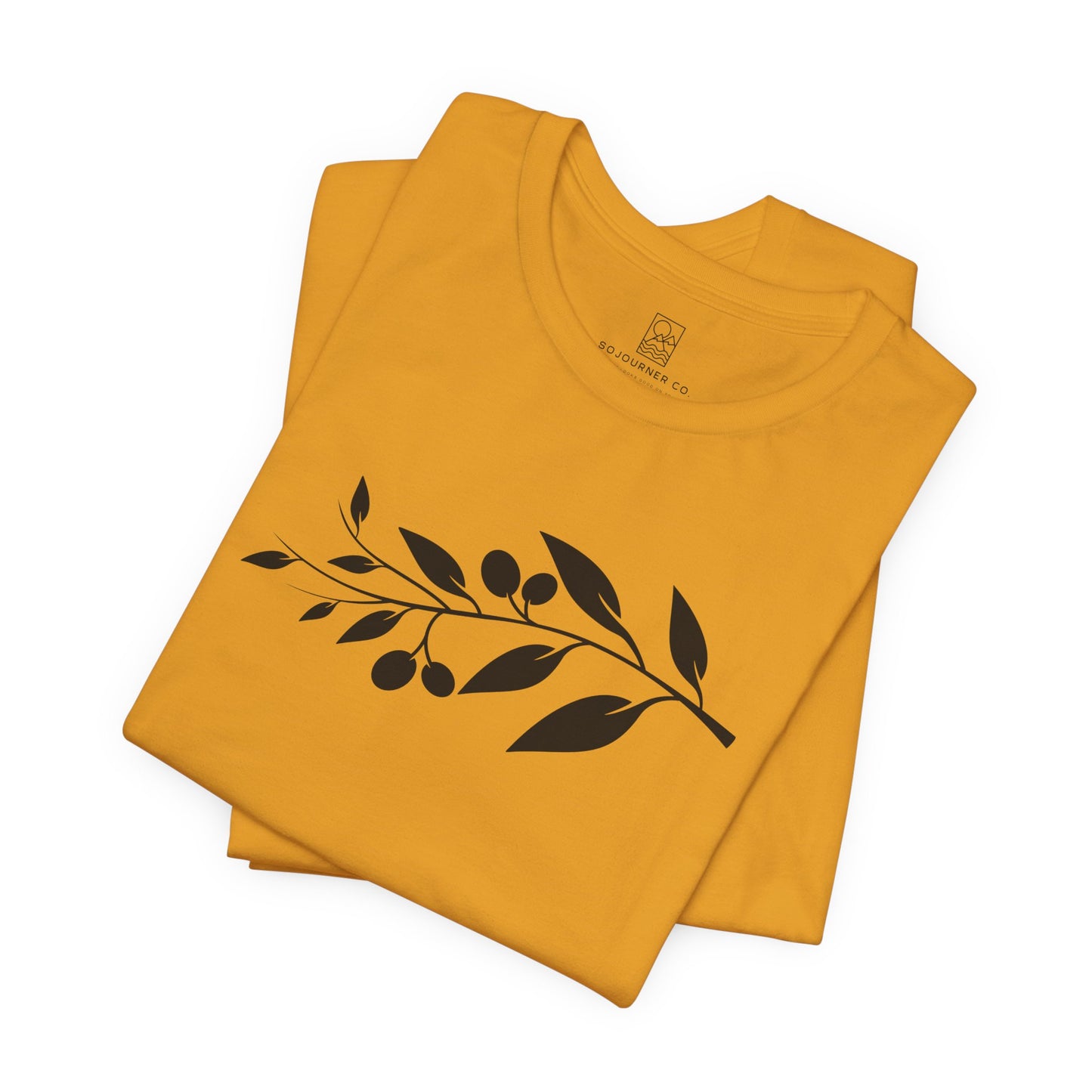 Olive Branch Minimalist Tee