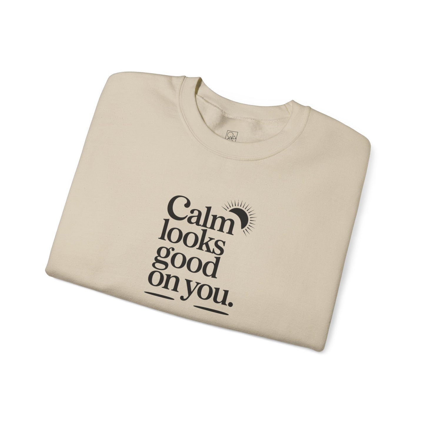Calm Looks Good on You – Minimal Comfort Sweatshirt