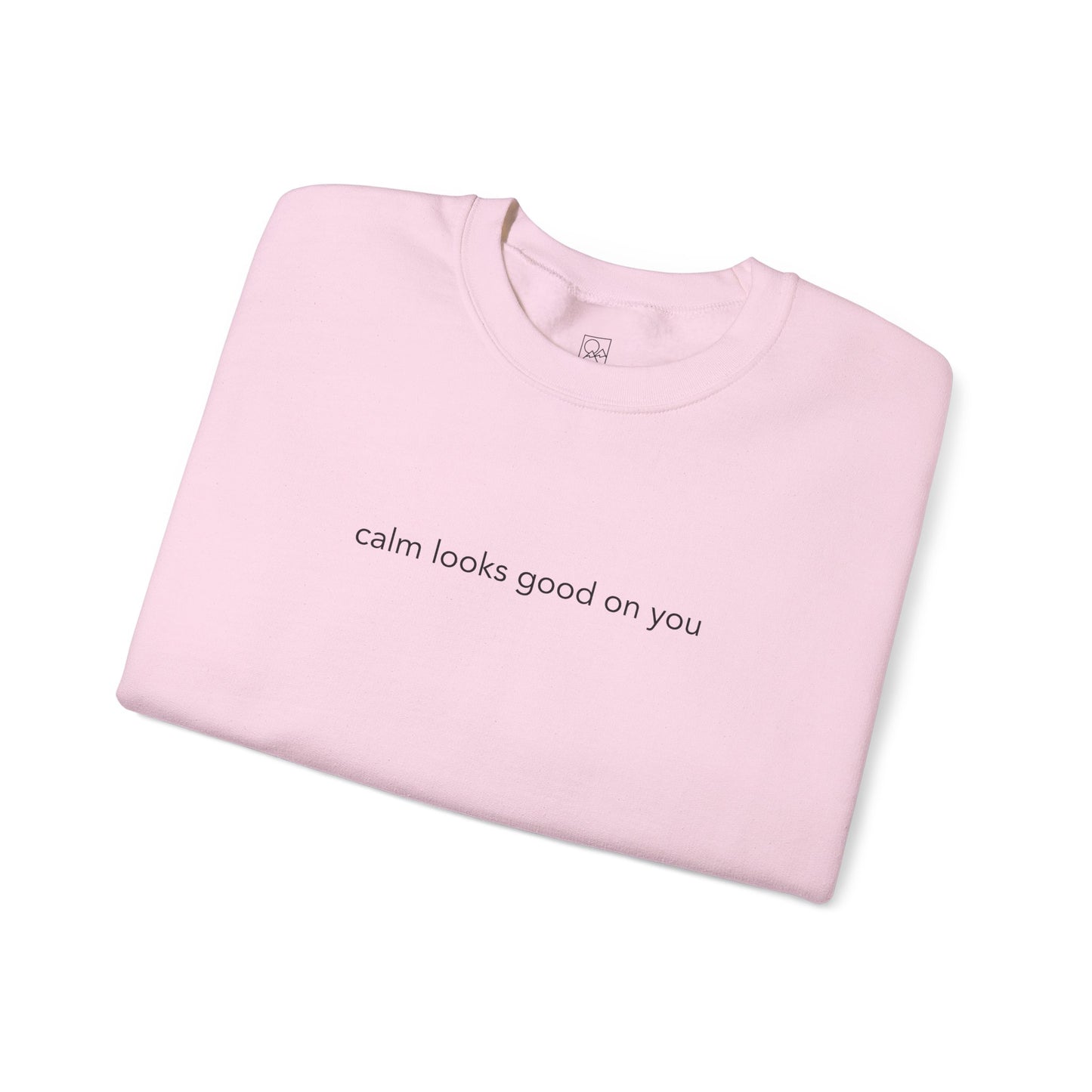 Calm Looks Good on You – Unisex Fleece Sweatshirt