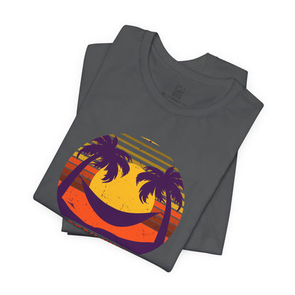 Stay Wild – Retro Sunset Hammock Tee