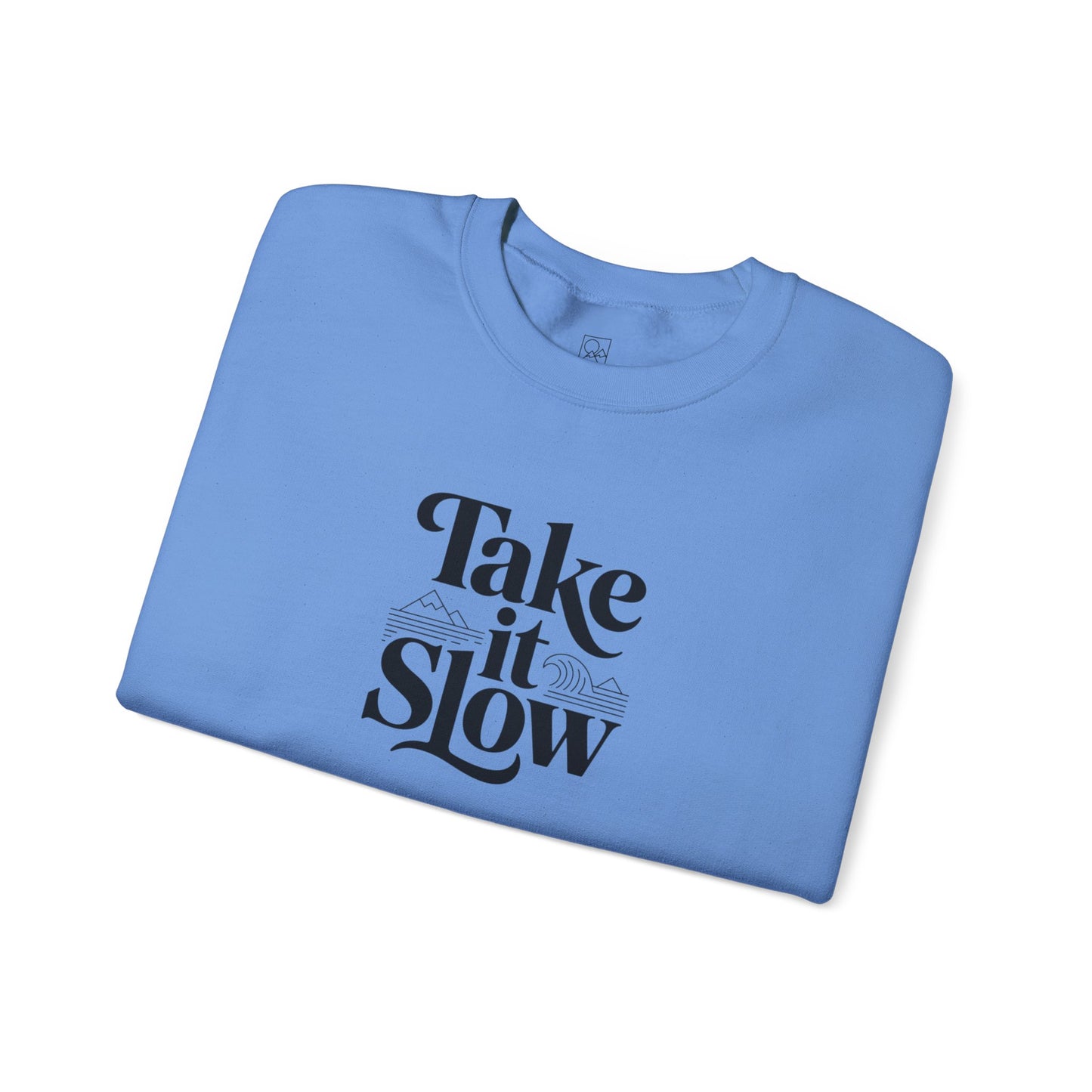 Take It Slow – Minimalist Cozy Sweatshirt