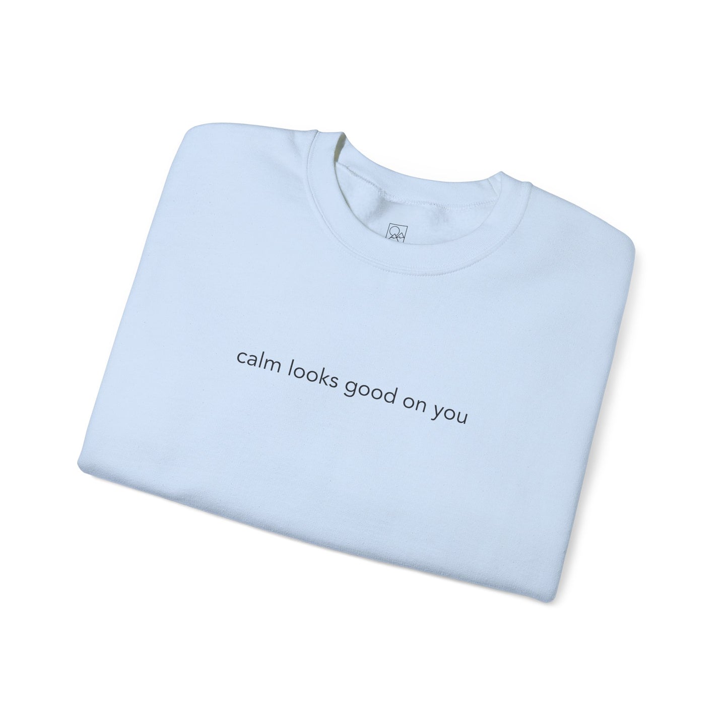 Calm Looks Good on You – Unisex Fleece Sweatshirt