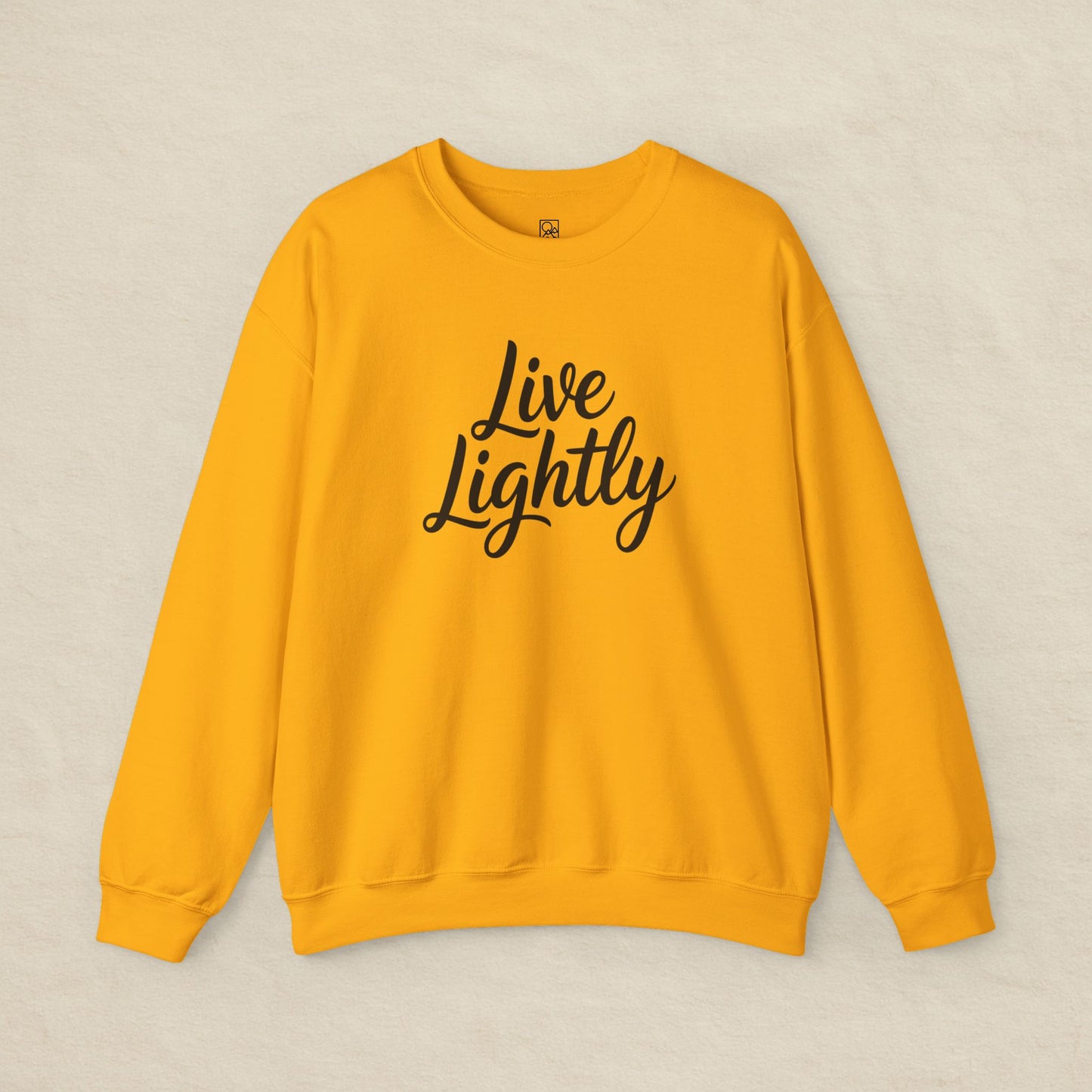 Live Lightly – Minimalist Comfort Sweatshirt