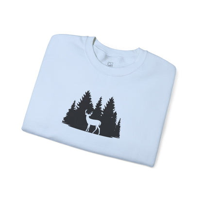 Deer in Pines Sweatshirt