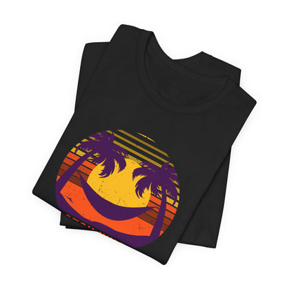 Stay Wild – Retro Sunset Hammock Tee