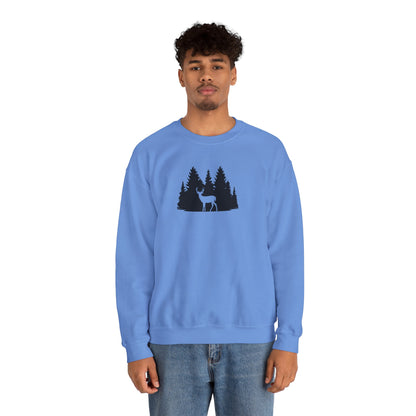 Deer in Pines Sweatshirt