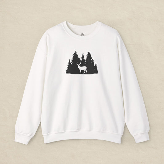 Deer in Pines Sweatshirt