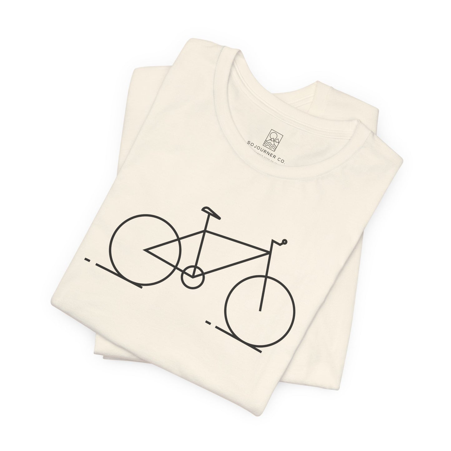 The Bike Tee – Minimalist Line Art Bicycle