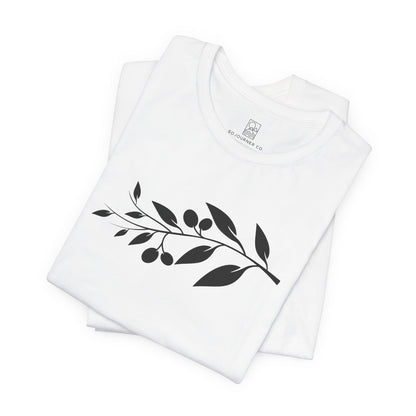 Olive Branch Minimalist Tee