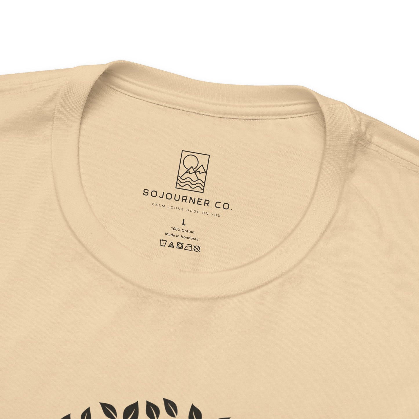 Tree of Calm Tee – Minimalist Nature Design