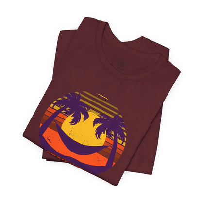 Stay Wild – Retro Sunset Hammock Tee