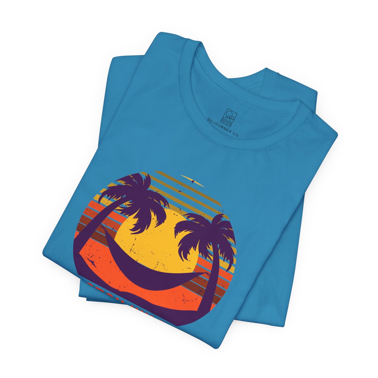 Stay Wild – Retro Sunset Hammock Tee