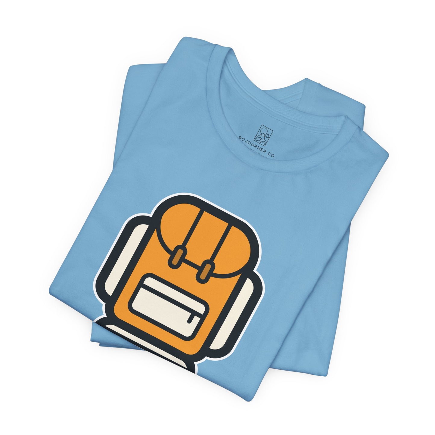 Take Less, Feel More – Backpack Adventure Tee