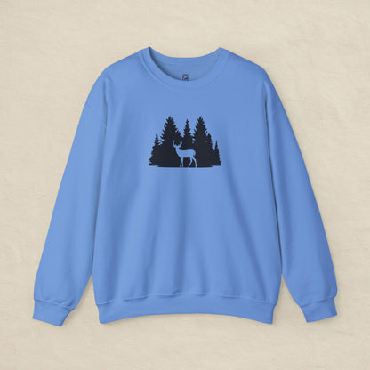 Deer in Pines Sweatshirt