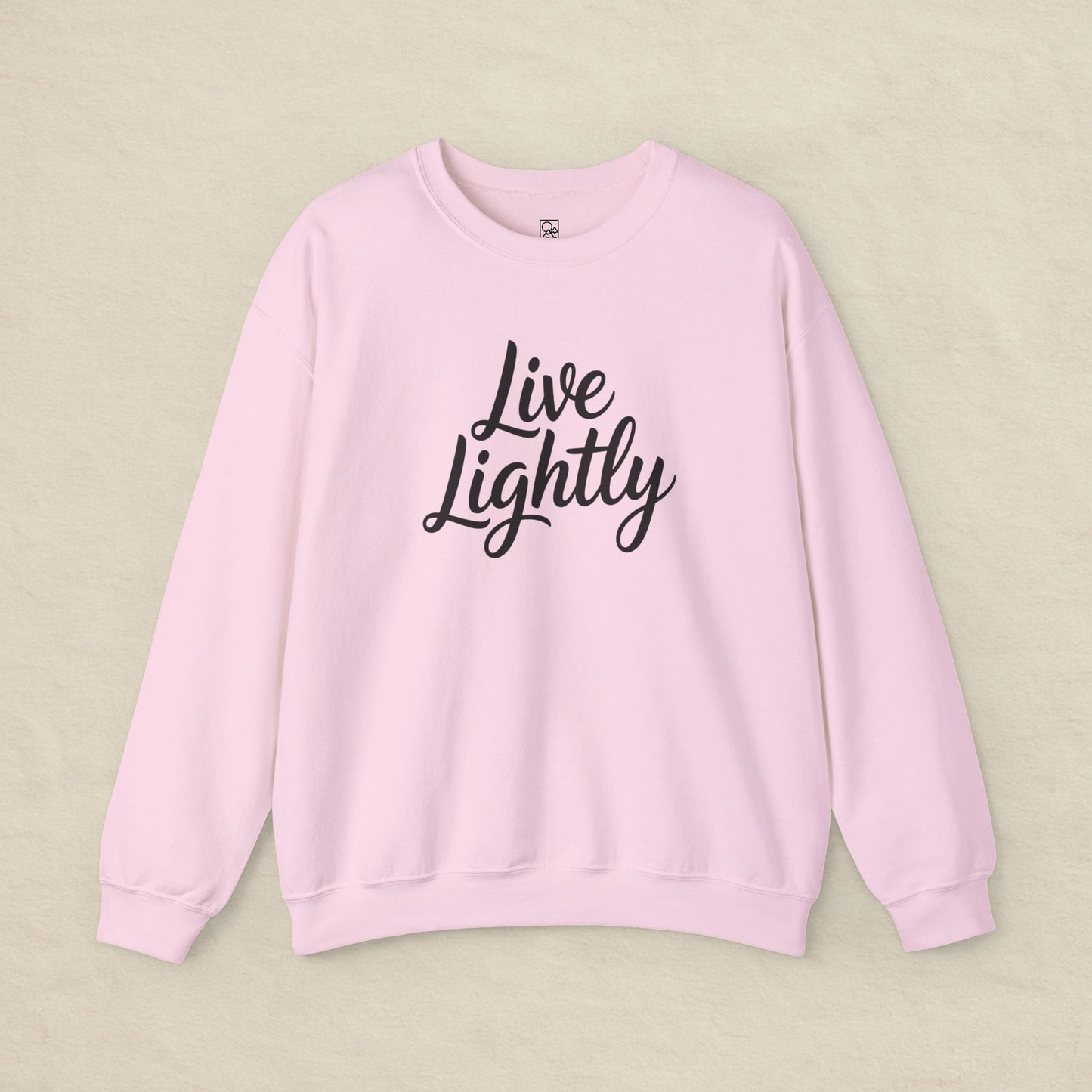 Live Lightly – Minimalist Comfort Sweatshirt