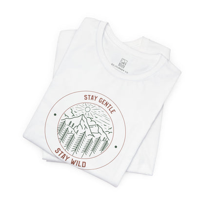 Stay Gentle, Stay Wild – Nature Circle Tee