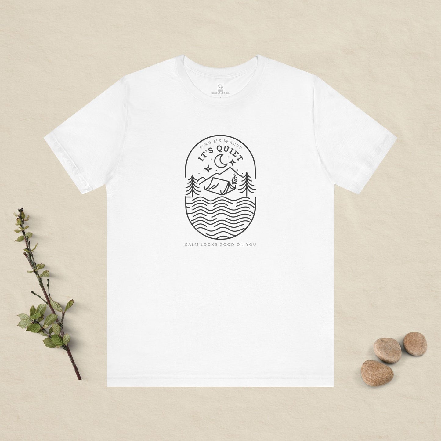 Find Me Where It’s Quiet Outline T-Shirt