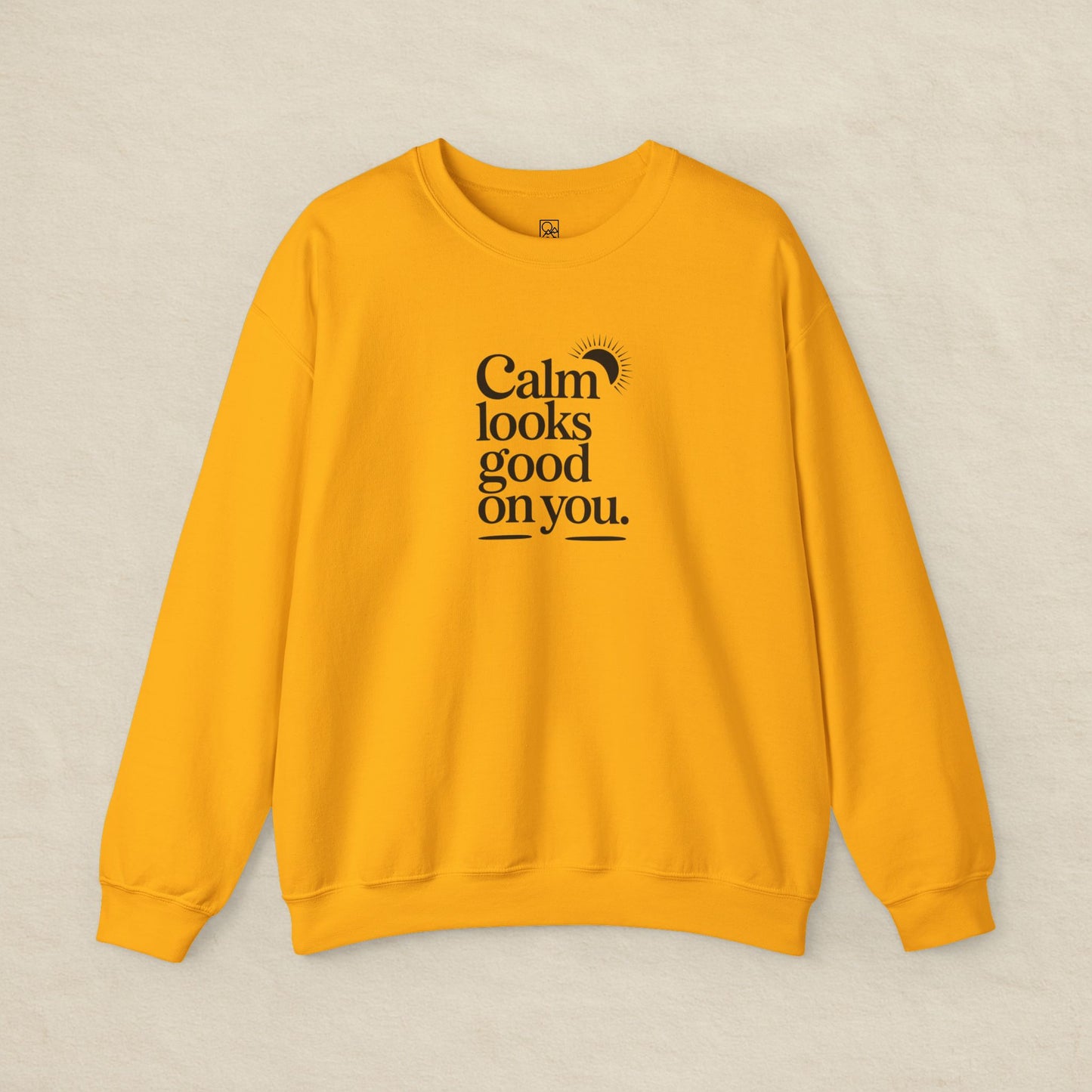 Calm Looks Good on You – Minimal Comfort Sweatshirt