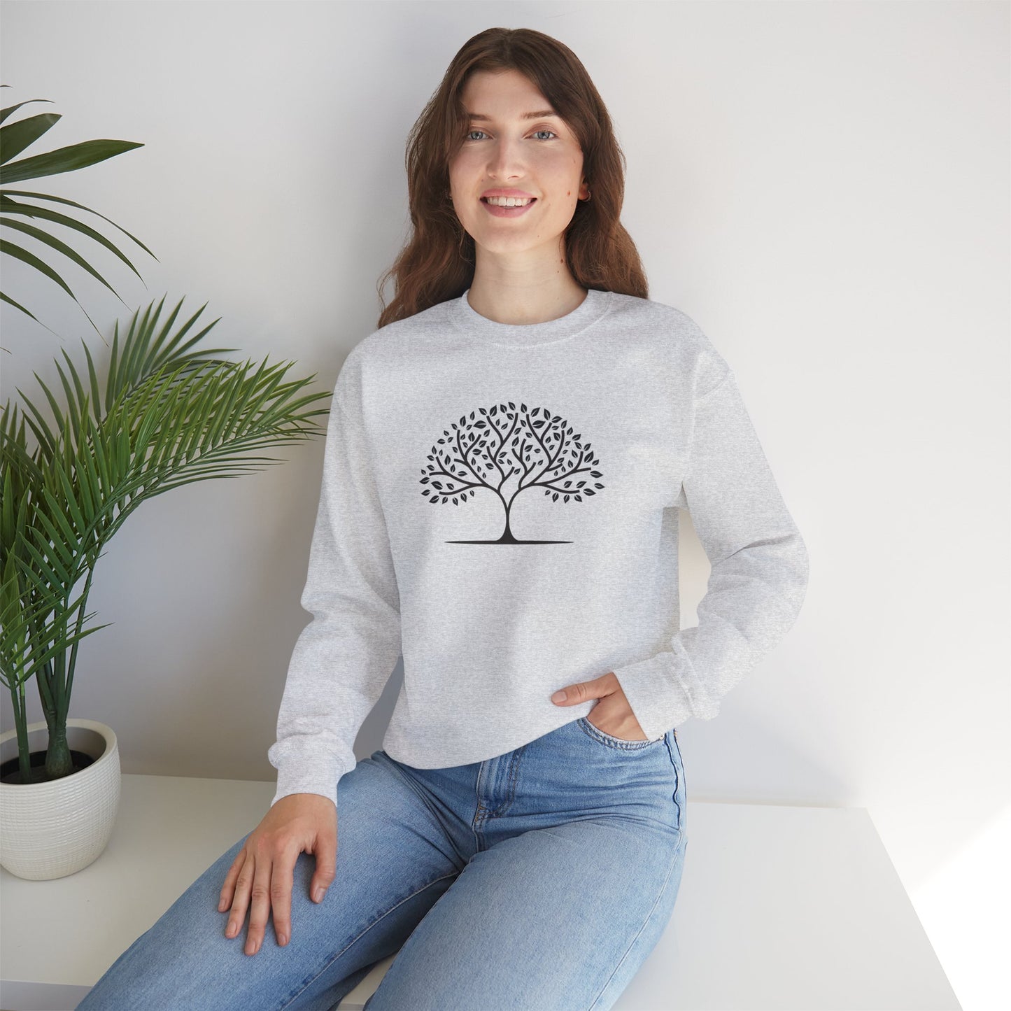 Tree of Life – Minimalist Sweatshirt