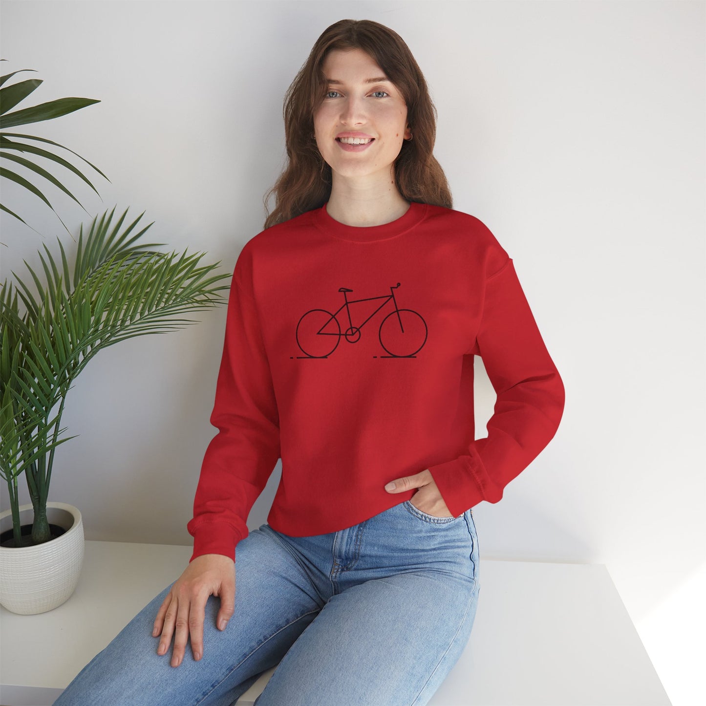 Line Bicycle Sweatshirt