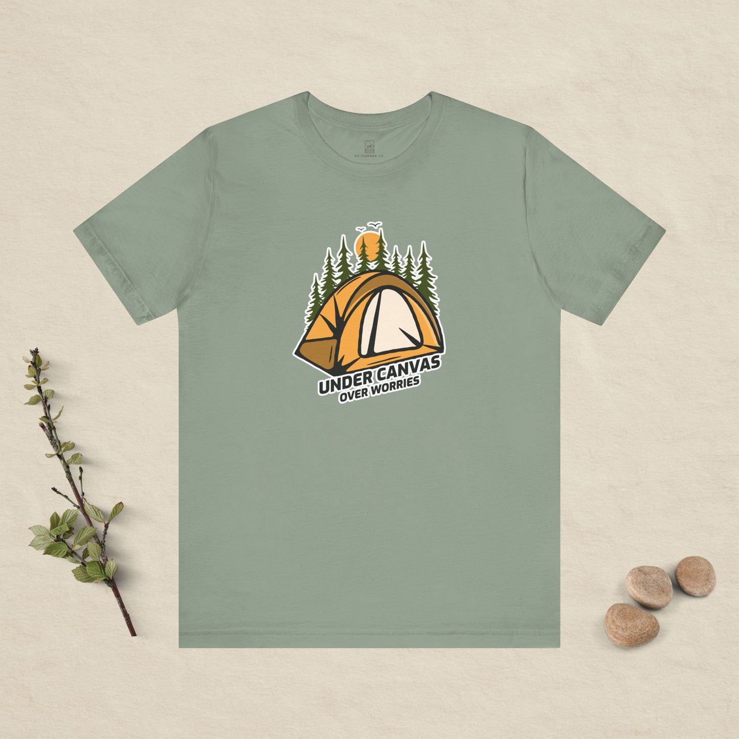 Under Canvas Over Worries T-Shirt