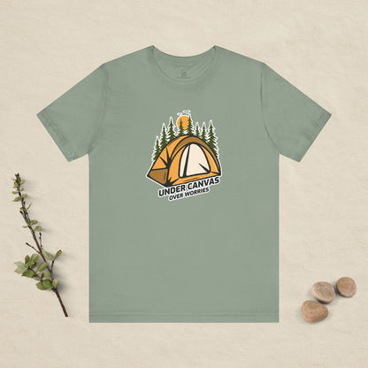 Under Canvas Over Worries T-Shirt