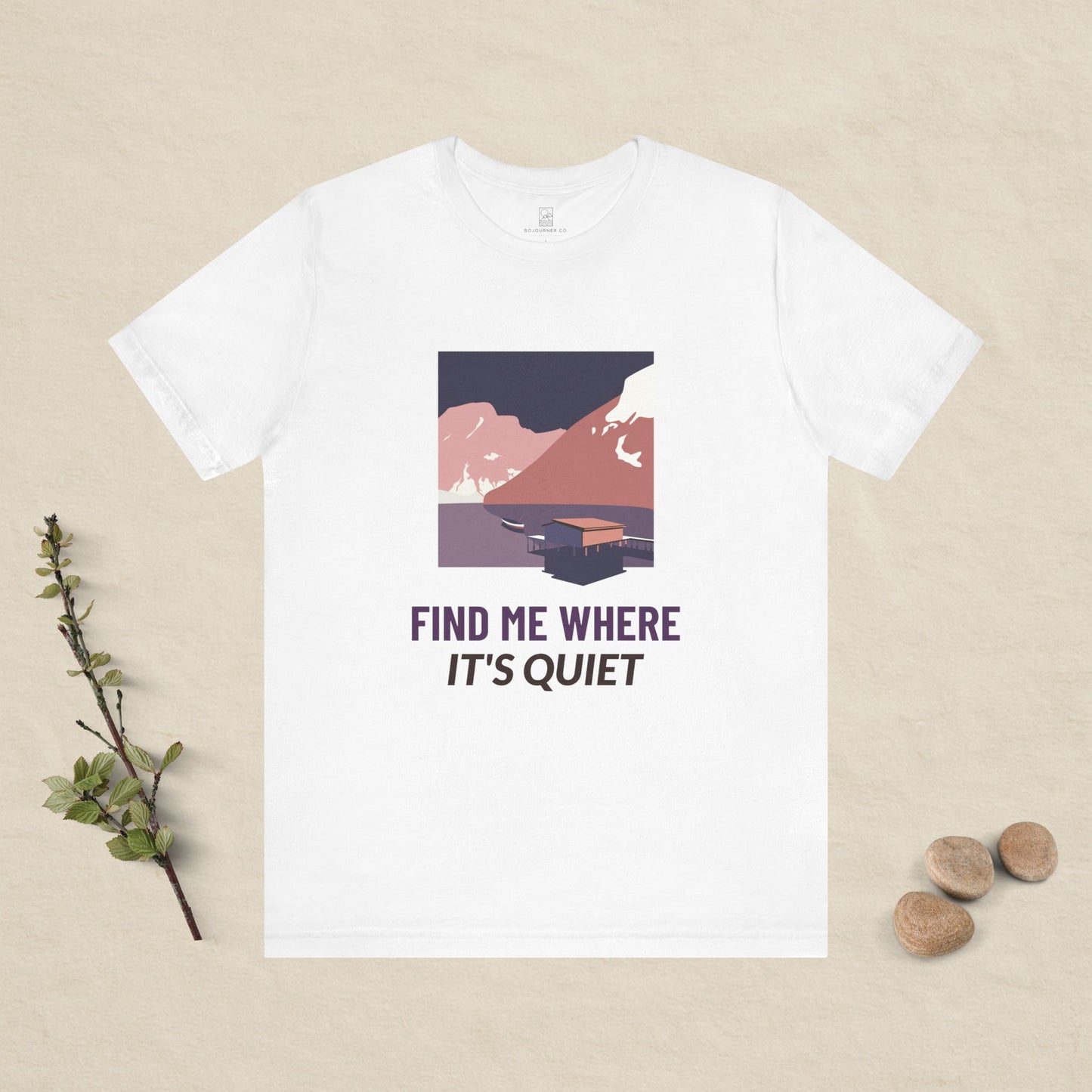 Find Me Where It's Quiet - Colour Collection T-Shirt