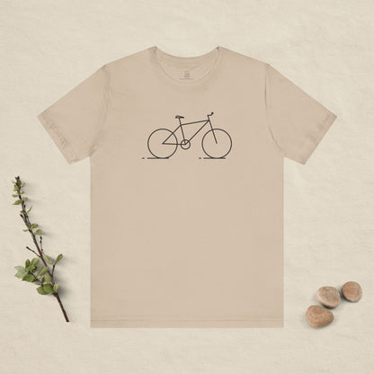 The Bike Tee – Minimalist Line Art Bicycle