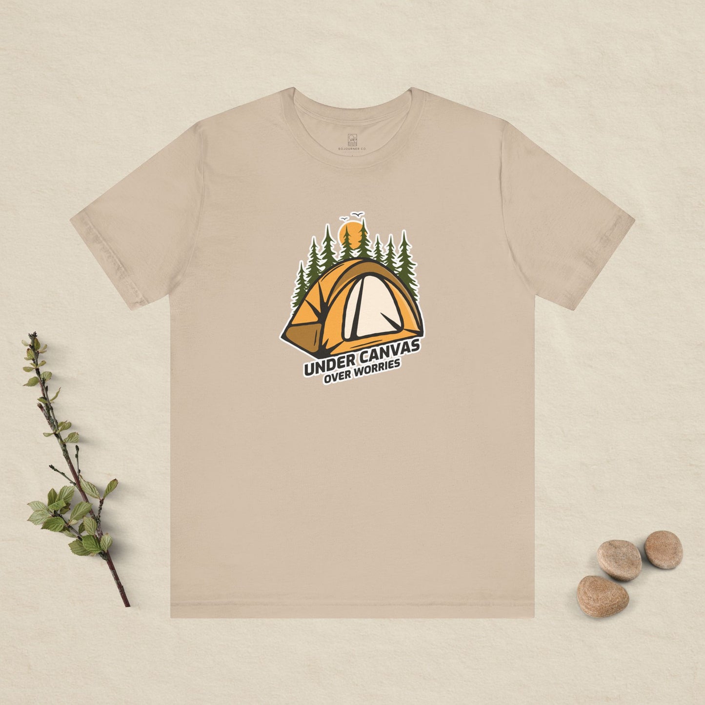 Under Canvas Over Worries T-Shirt