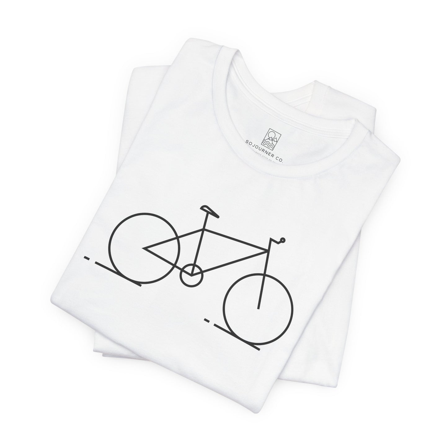 The Bike Tee – Minimalist Line Art Bicycle