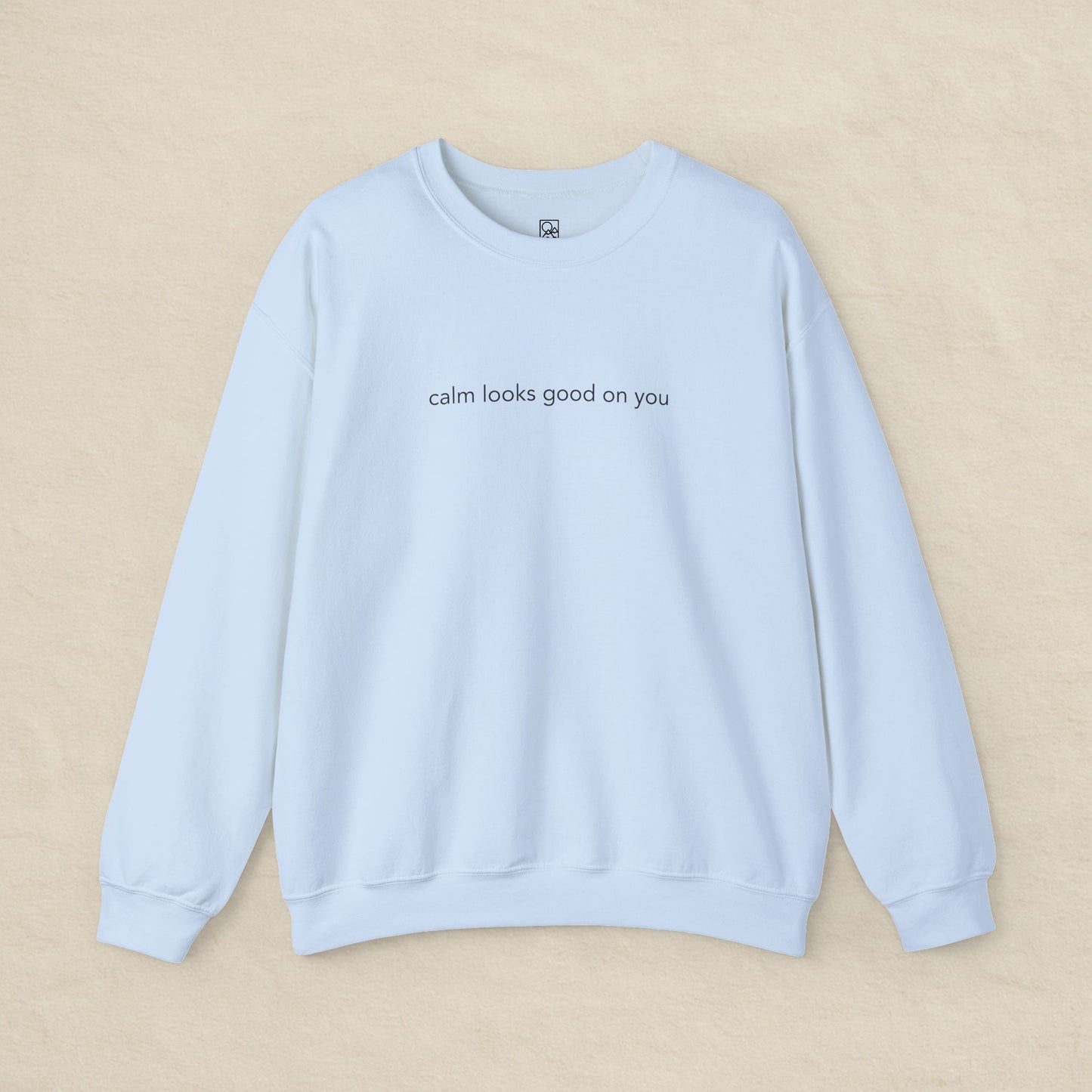 Calm Looks Good on You – Unisex Fleece Sweatshirt